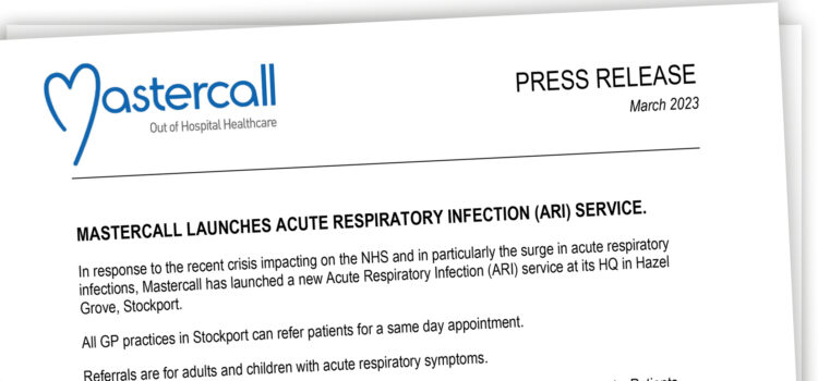 Mastercall launches Acute Respiratory Infection (ARI) service