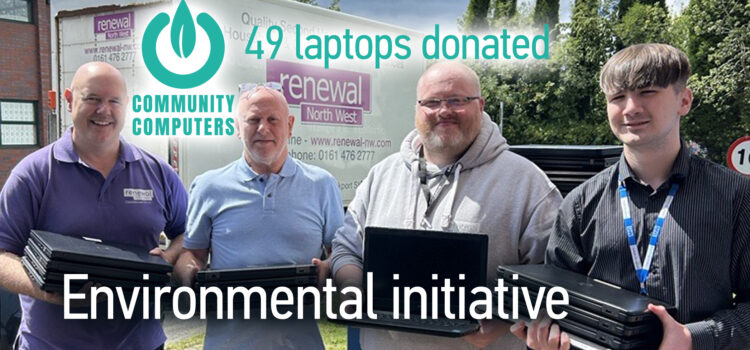 Mastercall’s new environmental Initiative with Community Computers sees 9,284kg carbon saved from laptops donation
