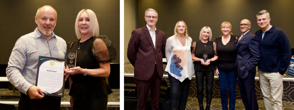 MasterCall’s CEO Michaela Buck receives a Lifetime Achievement Award.